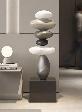 网红厅大型落件客沙D1004448发摆电视柜旁地家居饰品创意乔迁