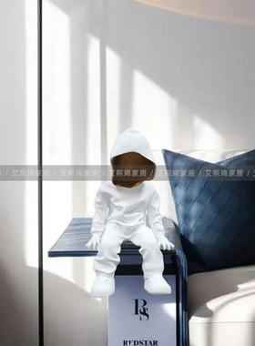 摆件简约现代客厅办公室抽象艺术品酒柜电视柜书柜书架雕塑装饰品