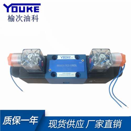 北京华德电磁换向阀液压阀4WE6E J G 24V 220V电磁液压阀转向阀 - 图1