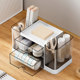 Pen holder storage box office desktop student light luxury high-end sense children boys and girls large capacity pen toilet marker pen