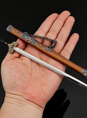 游戏周边武器模型百目真人佩剑全金属工艺品摆件模型