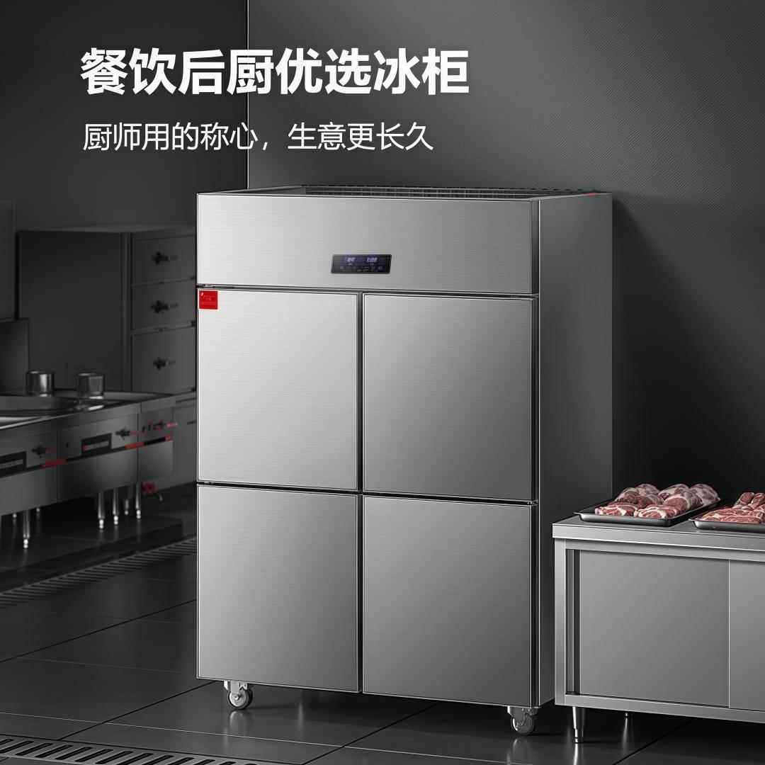 四门冰箱商用冷藏冷冻柜双温冰柜全冷冻厨房柜酒店饭店大容量立式,淘宝优惠券,粉丝福利购,淘宝优惠卷