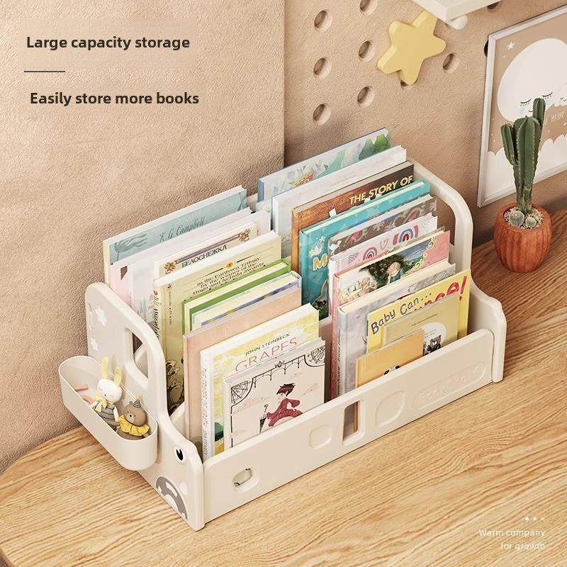 哈比树儿童书架图画书书架阅读移动玩具收纳车婴儿书架简易收纳架,淘宝优惠券,粉丝福利购,淘宝优惠卷