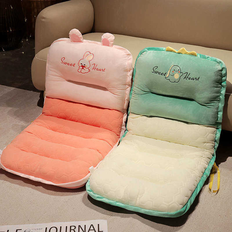 卡通萌趣动物温感乳胶一体坐垫冬季办公室久坐腰靠座椅垫毛绒屁垫,淘宝优惠券,粉丝福利购,淘宝优惠卷