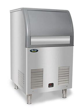 制冰机夏之雪SF100水吧饮品店咖啡店方块冰产冰量45kg圆弧型制冰
