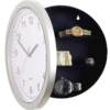 Home hidden grid jewelry clock safe creative hidden money wall clock safe hidden money storage insurance storage box