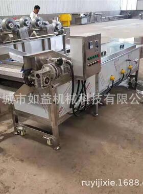 种类齐全芸豆预煮机 芸豆蒸煮流水线 速冻芸豆加工成套设备如益