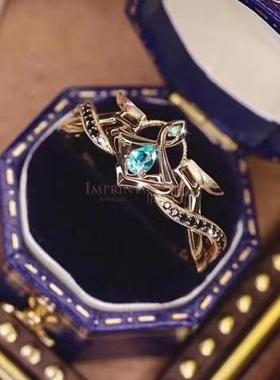 原神同人周边印象戒指 可莉 艾尔海森 八重神子原创设计送好友