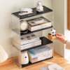 Public desktop storage storage rack multi-storage shelves for miscellaneous office items layered rack cup rack organizing rack 2249TMZW