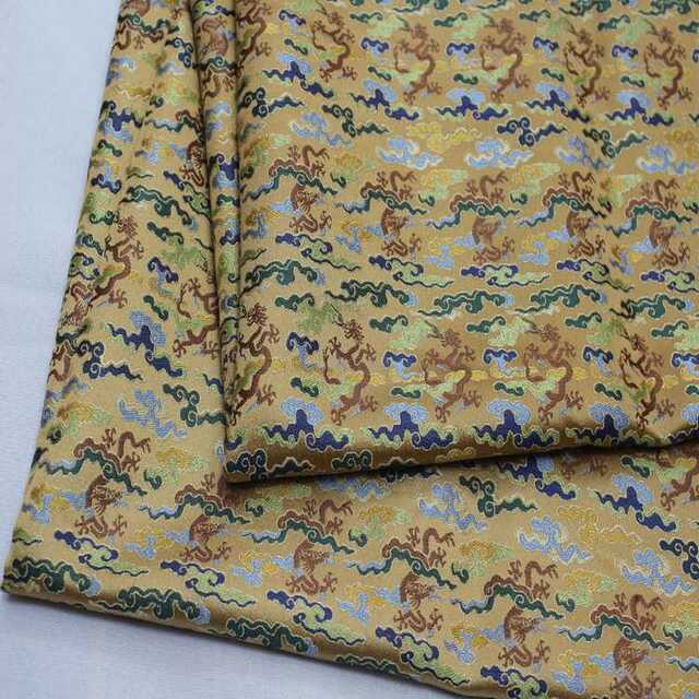 Song brocade high-end packaging brocade box calligraphy and painting mounting fabric antique jade album Mongolian robe Chinese style handmade fabric