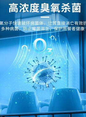 热风循环消毒柜商用450L密胺餐具用立式单门不锈钢消毒碗柜保洁柜