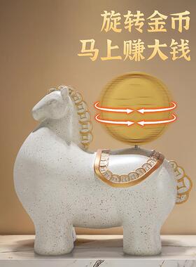 厂家直销马上有钱摆件家居客厅酒柜装饰领导办公室老板桌高档摆设