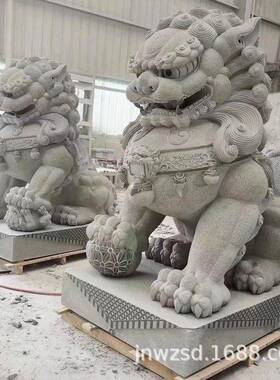 墓地动物石雕定制公墓石马石羊制作价格陵墓石兽图集精雕细琢