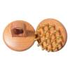 Ai Sha Tang Copper Wood Head Meridian Comb Scalp Massage Comb Scraping Rub Abdomen Open Back Ring Comb Pure Copper Teeth Sanyang Brush