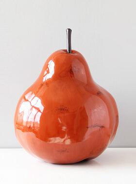 现代轻奢彩色抽象摆件样板间客厅书房玄关柜边落地小雕塑摆设