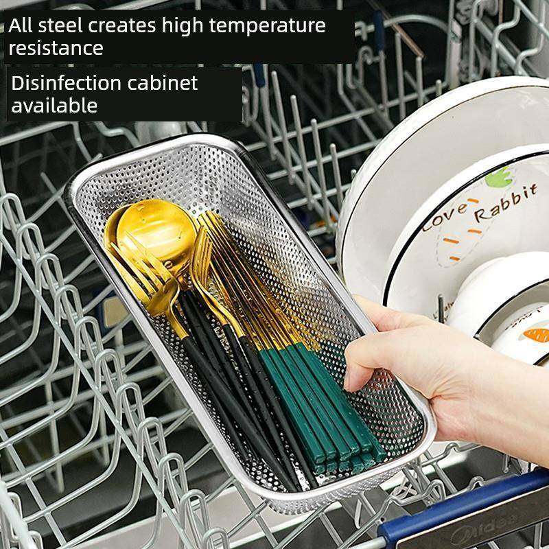 德国316食品级不锈钢筷子收纳盒304家用筷子桶排水防霉筷子笼消毒,淘宝优惠券,粉丝福利购,淘宝优惠卷