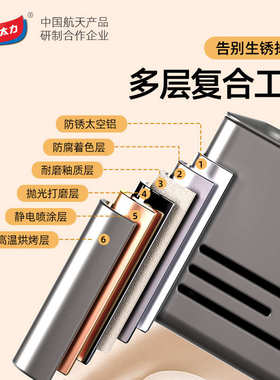太力免打孔浴室纸巾盒吸盘收纳纸巾抽纸卷纸器洗手间洗漱台