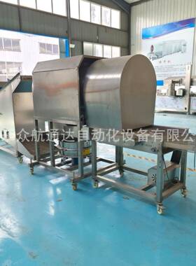 鱿鱼须滚筒裹粉机维生素软糖上粉设备小黄鱼小酥肉裹粉油炸线