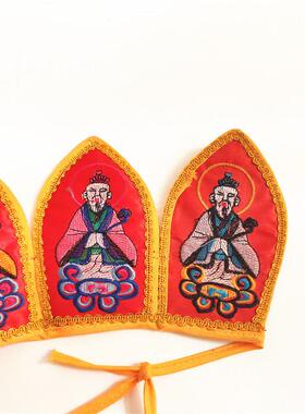 普通五老冠 道用品 冠帽 五方帽 五方官帽子