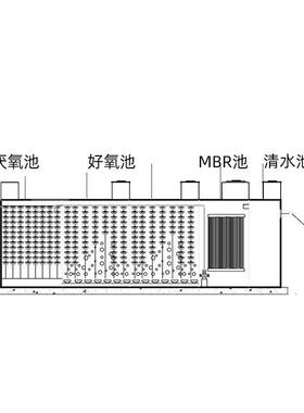 一体化污水处理设备五金研磨殡仪馆废水有机污水处理设备一体机