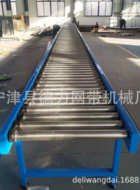 重型辊道移栽分拣流水线重型滚筒输送机动力滚筒输送线顶升台