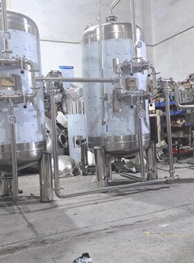 10立方每小时山泉水净化水过滤装置，污水站一体化净水过滤器厂家