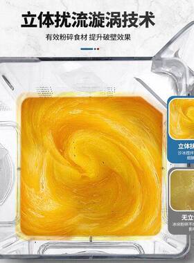 沙冰机商用奶茶店甜品店带罩破壁料理机全自动碎冰机打冰沙机
