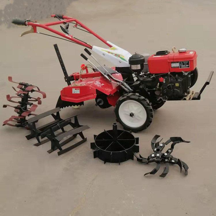 35 HP crawler type micro tillage machine, greenhouse multi-functional pastoral management machine, green onion and ginger trenching and soil cultivating machine