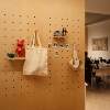 Perforated board marine board wall panel custom size display rack entrance door entrance decorative wall storage wall display wall panel