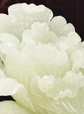 玉白菜摆式家用电视柜中关招财客厅PDD10247公司玄高档装饰开业乔