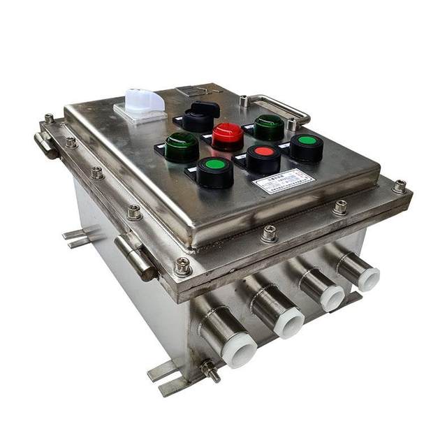 304 stainless steel explosion-proof butterfly valve control box 304 valve control box Explosion-proof valve distribution box Marine control box
