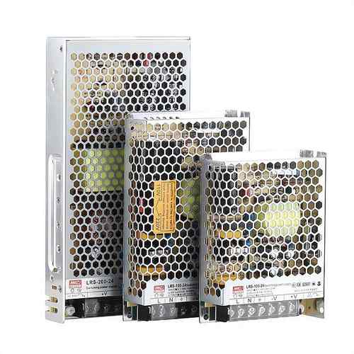 稳压220V转直流LRS-100W-24V/4.5A超薄开关电源50/150/350W DC12V - 图3
