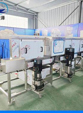 食品级果蔬箱餐盘清洗机节能型不锈钢洗筐机鸡蛋塑料周转筐清洗机