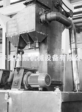 工厂生产路面花墙抛丸清理机钢板除锈抛丸机辊道通过式抛丸机