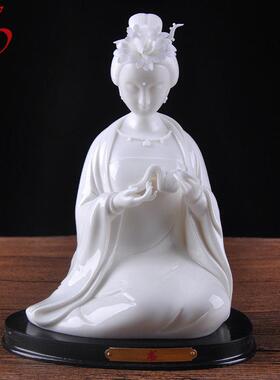 陶瓷仕女人物琴棋书画客厅装饰中式古典古风摆件家居饰品新房摆设