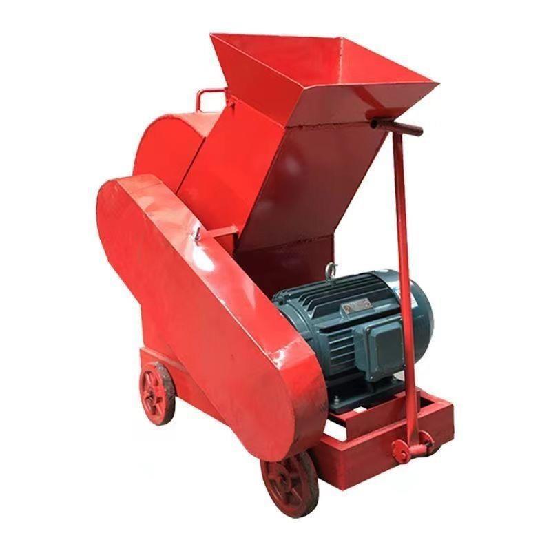Household small construction waste stone crusher mobile hammer crusher gravel machine-made sand machine glass carton
