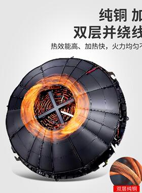 商用电磁大锅灶15KW大功率羊肉汤锅炉头大炒炉食堂厨房设备灶台