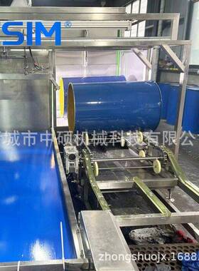 防爆油桶清洗机化工桶清洗设备自动洗桶机刷桶机中硕机械