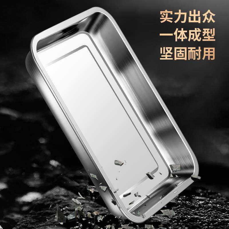 不锈钢长方形托盘凉菜盘餐盘菜盘饺子盘家用盘子鱼盘商用烧烤方盘,淘宝优惠券,粉丝福利购,淘宝优惠卷