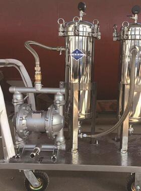 赛途乐厂家供应化工级涂装水性油漆过滤精密不锈钢袋式过滤器