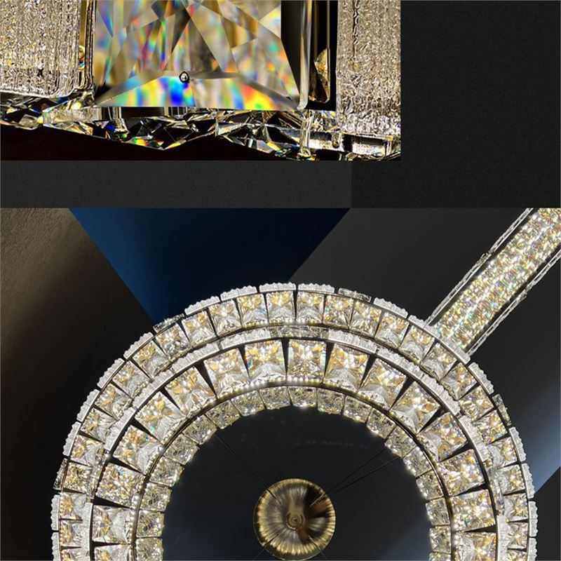 餐厅灯2023年新款轻奢风智能水晶灯具高档奢华客厅主卧全屋灯具,淘宝优惠券,粉丝福利购,淘宝优惠卷