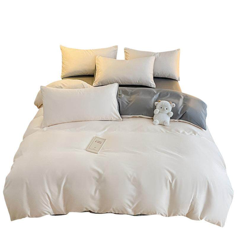 2025春季纯色水洗仿真丝被套单件学生宿舍单人被罩床上用品,淘宝优惠券,粉丝福利购,淘宝优惠卷