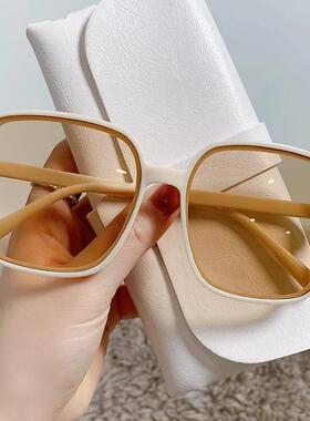 经典奢侈品牌设计师大框架方形太阳镜