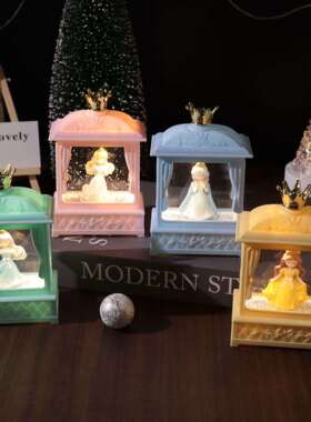 童话公主风灯厂家直销 客厅卧室少女房音乐灯光氛围装饰品摆件