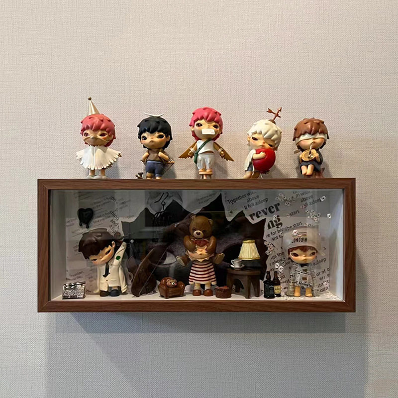 盲盒收纳相框7寸公仔手办小野diy场景画框透明中空桌面摆件六6寸,淘宝优惠券,粉丝福利购,淘宝优惠卷