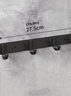 铁艺壁挂式挂杆 4个 挂钩现代壁挂杆储物挂钩厨具储物跨境热销