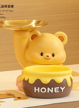 招财猫乔迁新居之喜搬家礼物家居玄关装饰品摆件入户钥匙收纳摆设