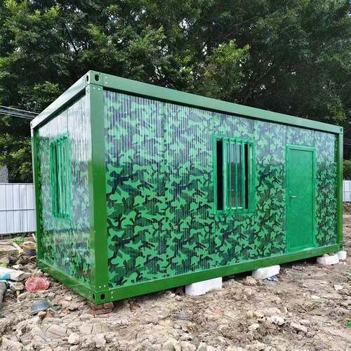 集装箱房装配式集成房屋活动板房户外工地临时住房可移动房快拼 - 图0