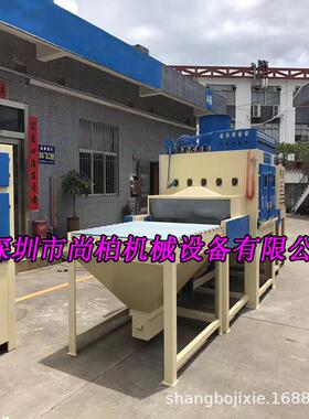 深圳厂家直销全自动输送式自动喷砂机表面处理专业设备可非标定制