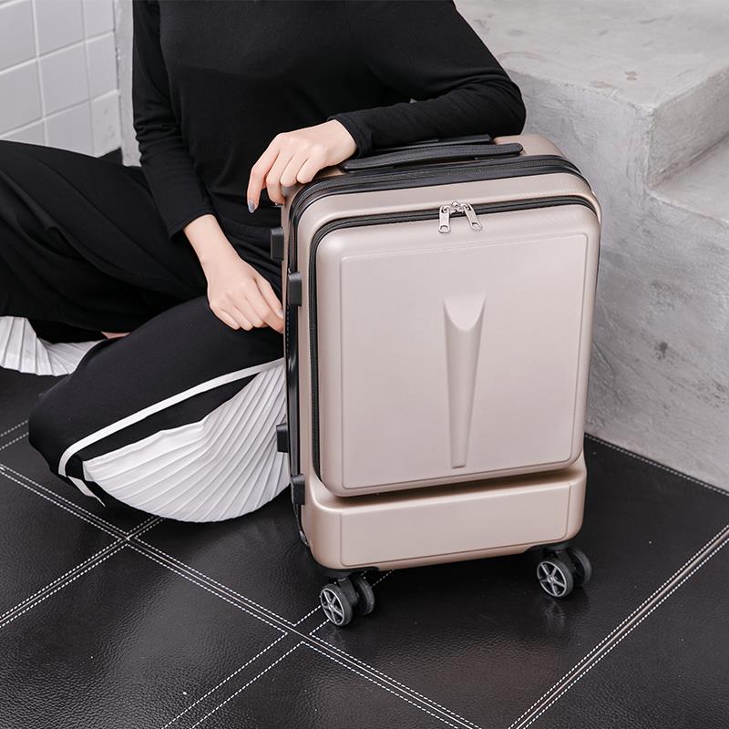 Genuine Xinggong suitcase small 20-inch business men's front opening computer multi-function password entry suitcase trolley case for women